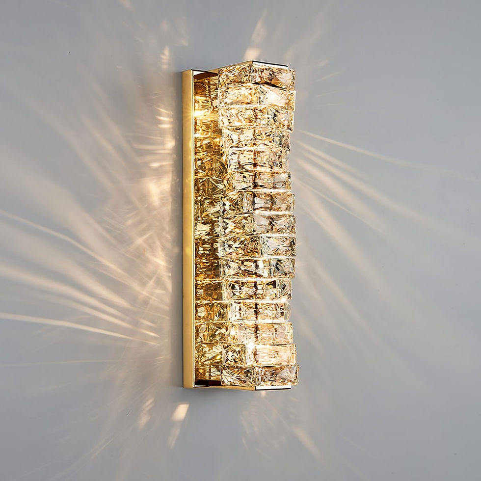 Thumbnail: Laminated Crystal Wall Light