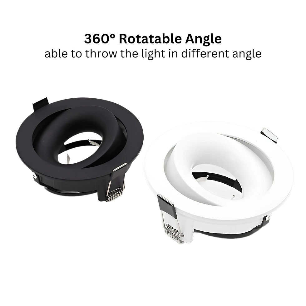 Thumbnail: OLA Round Recessed Rotatable GU10/MR16 Light Bulb Casing
