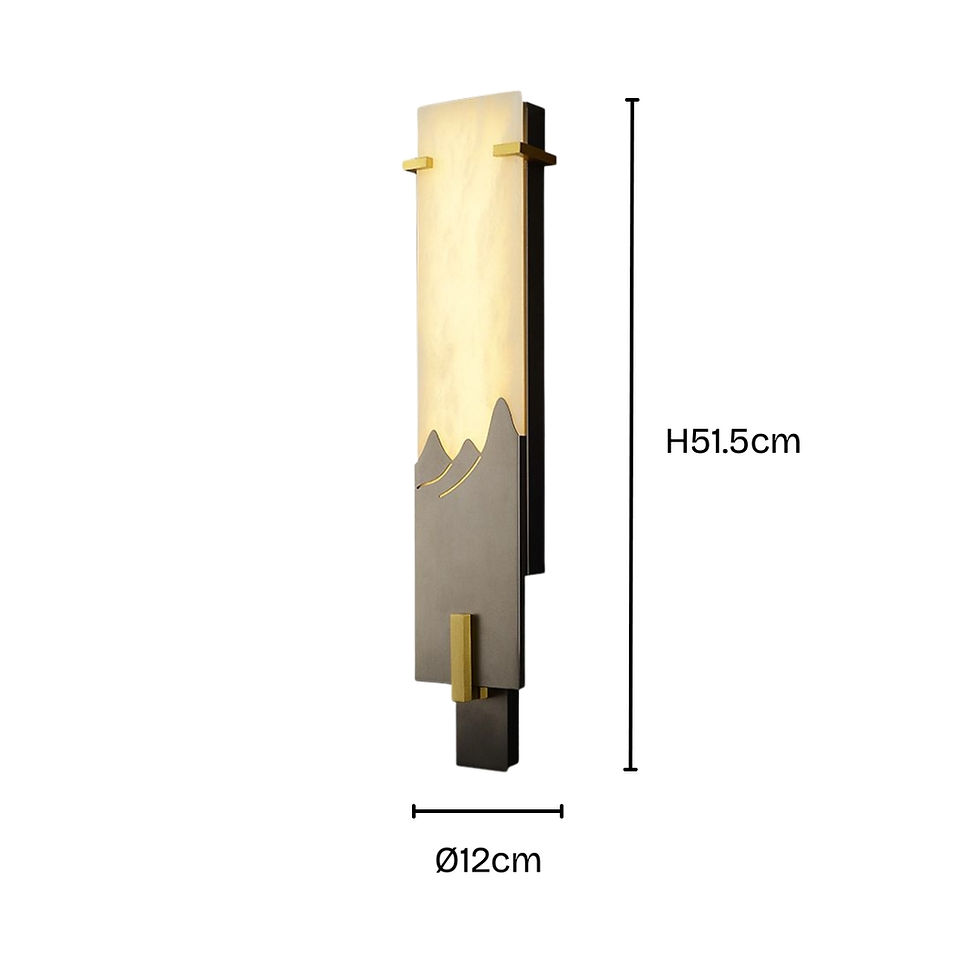 Thumbnail: Distant Mountain Wall Lamp