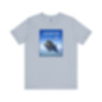 Funny skydiver squirrel with a wingsuit and goggles grey color shirt.