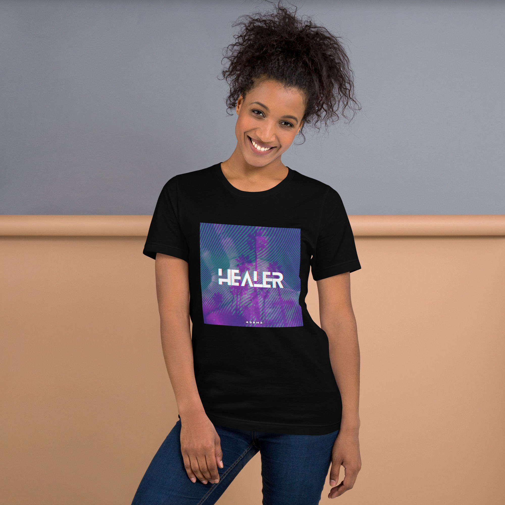 Female T-Shirt Model