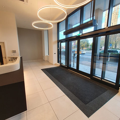 office floor cleaning