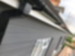 close-up of cladding