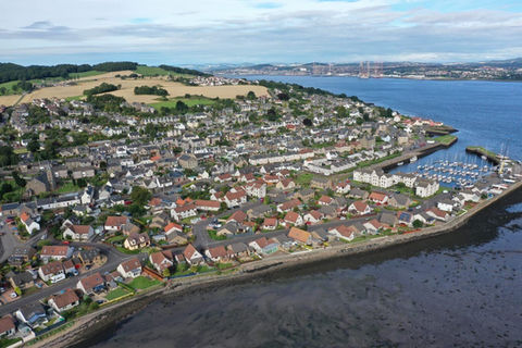 Aerial view of Tayport