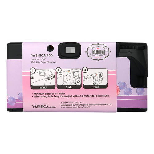 YASHICA Single Use Film Camera (Kuromi Adventure) | YASHICA