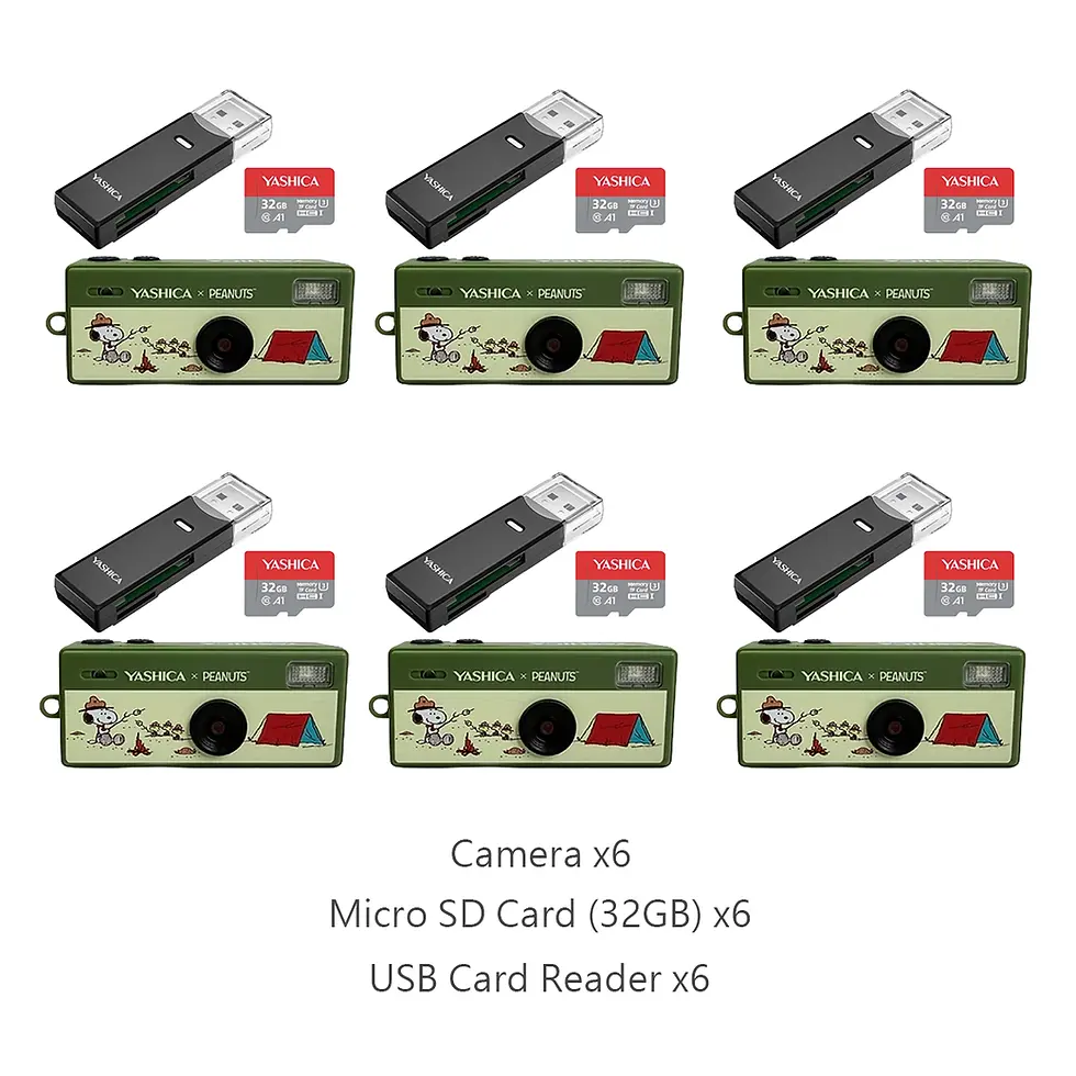 Thumbnail: YASHICA x Peanuts Funtastic Keychain Camera (Snoopy's Summit)