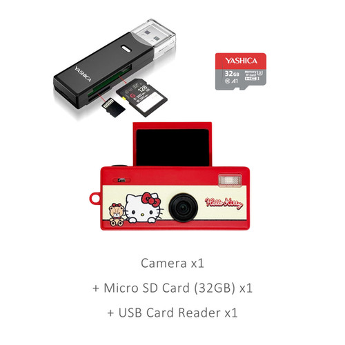 YASHICA x Hello Kitty Funtastic Keychain Camera (Classic Hello