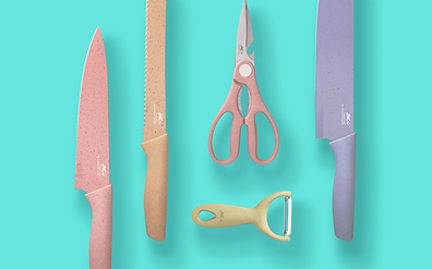 不鏽鋼廚房刀具系列 - Stainless Steel Kitchen Knifes & Scissors Set
