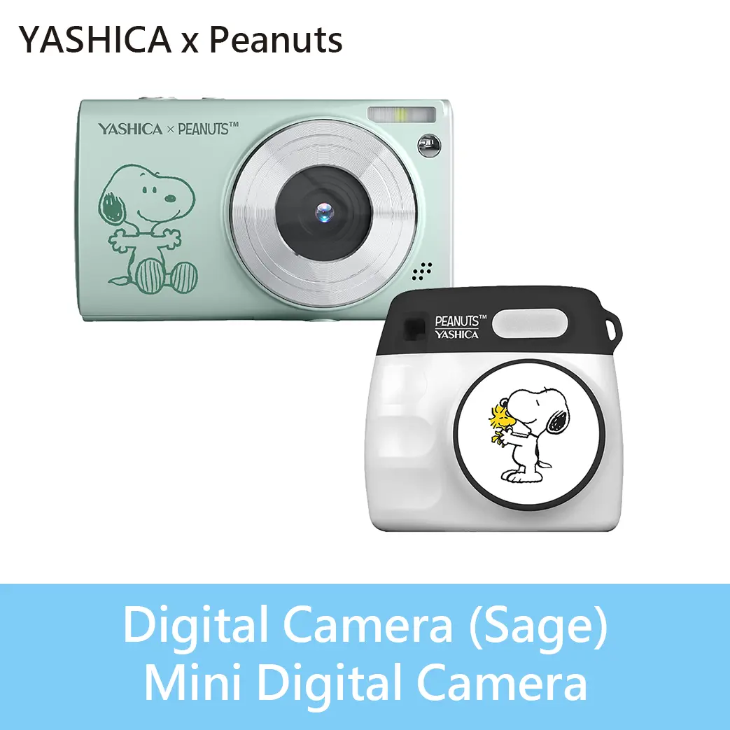 YASHICA x Peanuts 1+1 Combo Set C