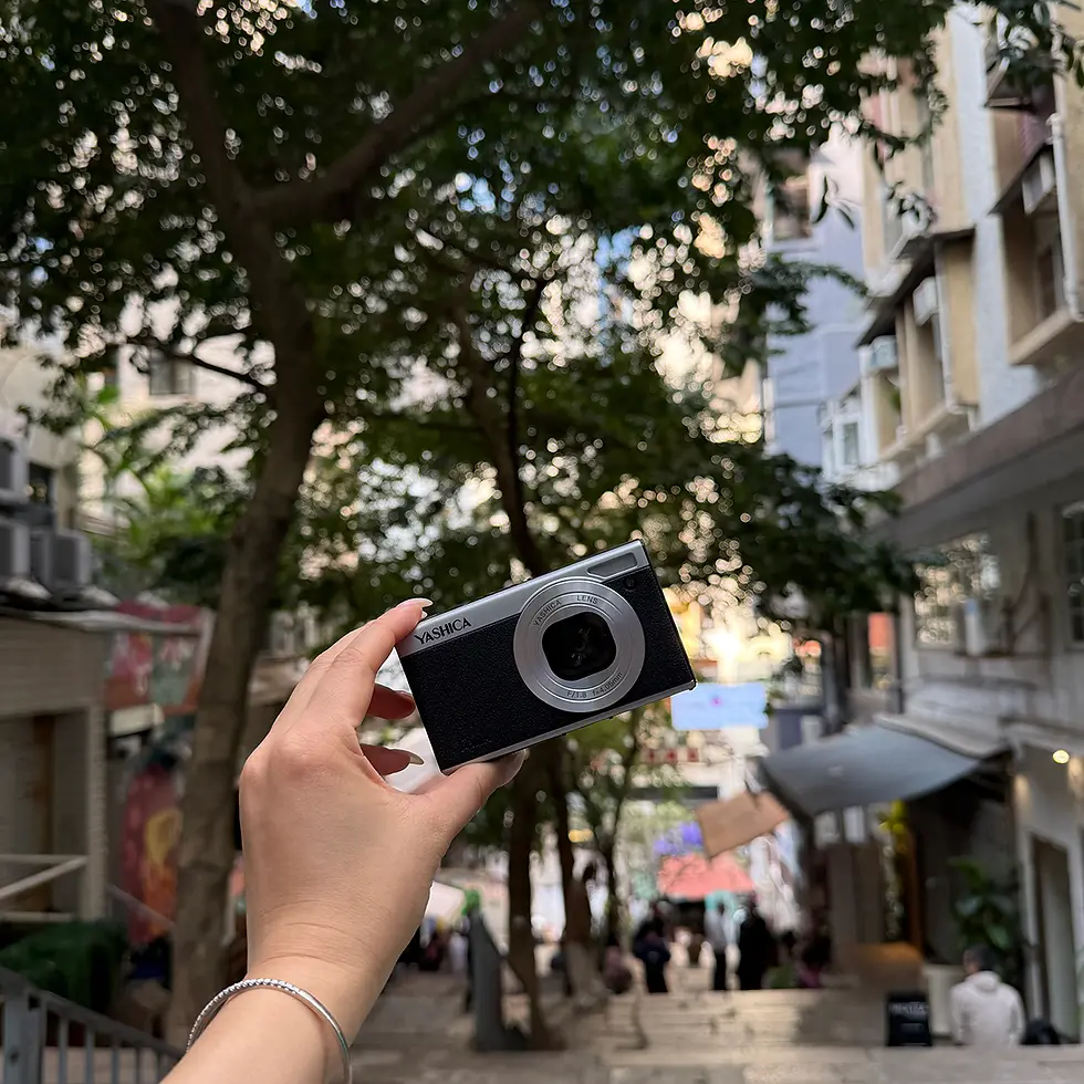 Thumbnail: YASHICA Tank Compact Digital Camera (Black)