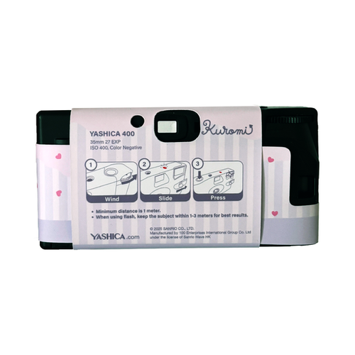YASHICA Single Use Film Camera (Kuromi Dreamweaver) | YASHICA