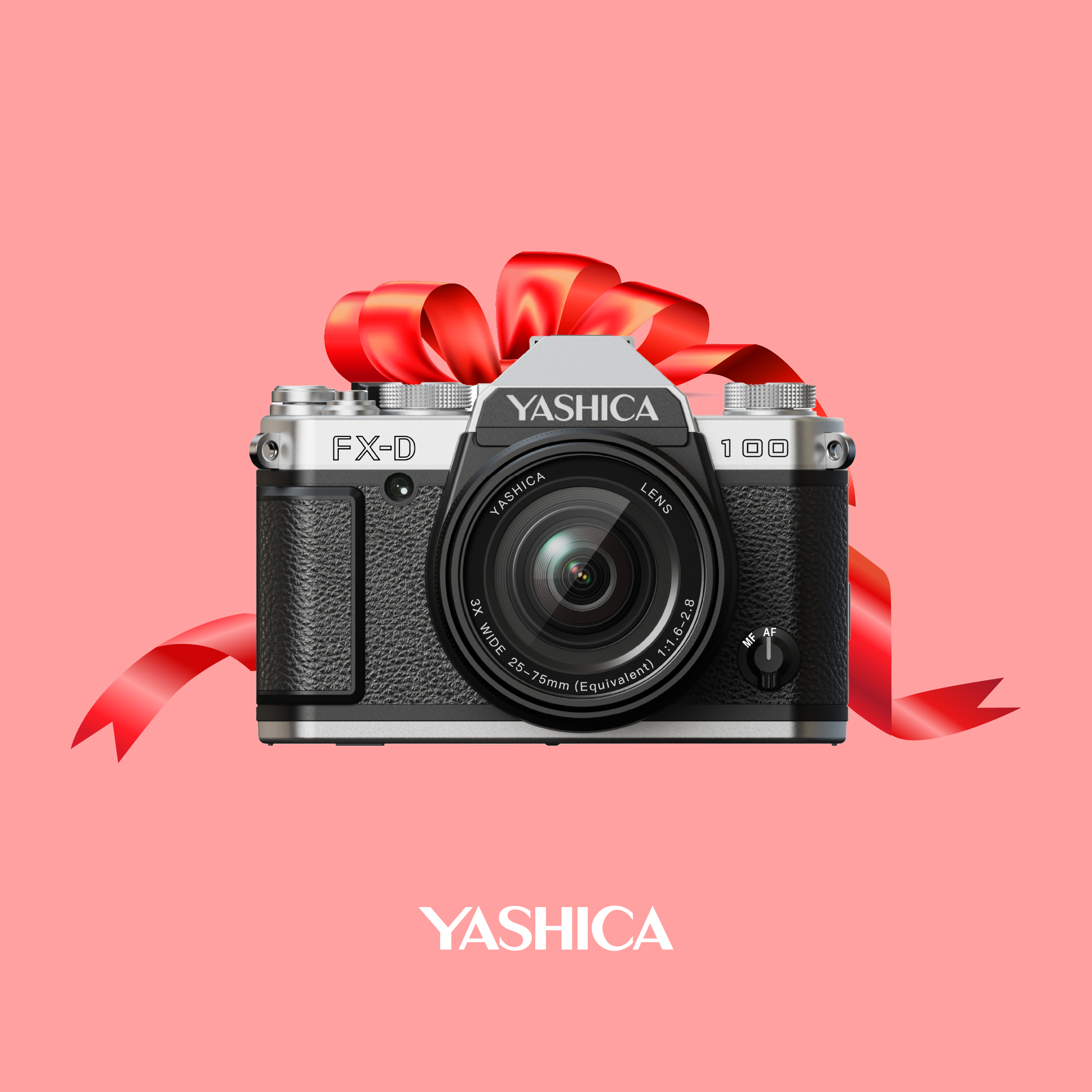 YASHICA FX-D 100 Digital Film Simulation Camera