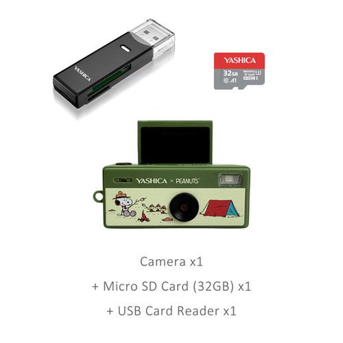YASHICA x Peanuts Funtastic Keychain Camera (Snoopy's Summit
