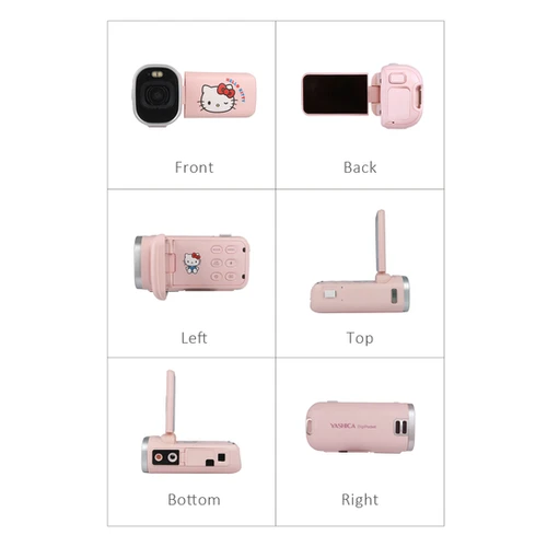 YASHICA x Hello Kitty DigiPocket Camcorder (Pink) | YASHICA