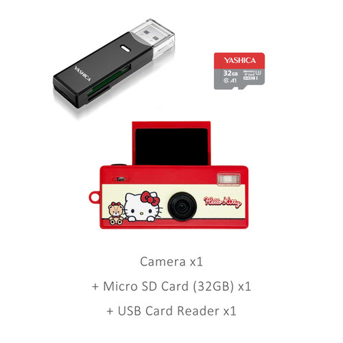 YASHICA x Hello Kitty Funtastic Keychain Camera (Classic Hello