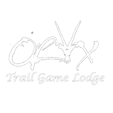 Oryx Trail Game Lodge - white on black_e