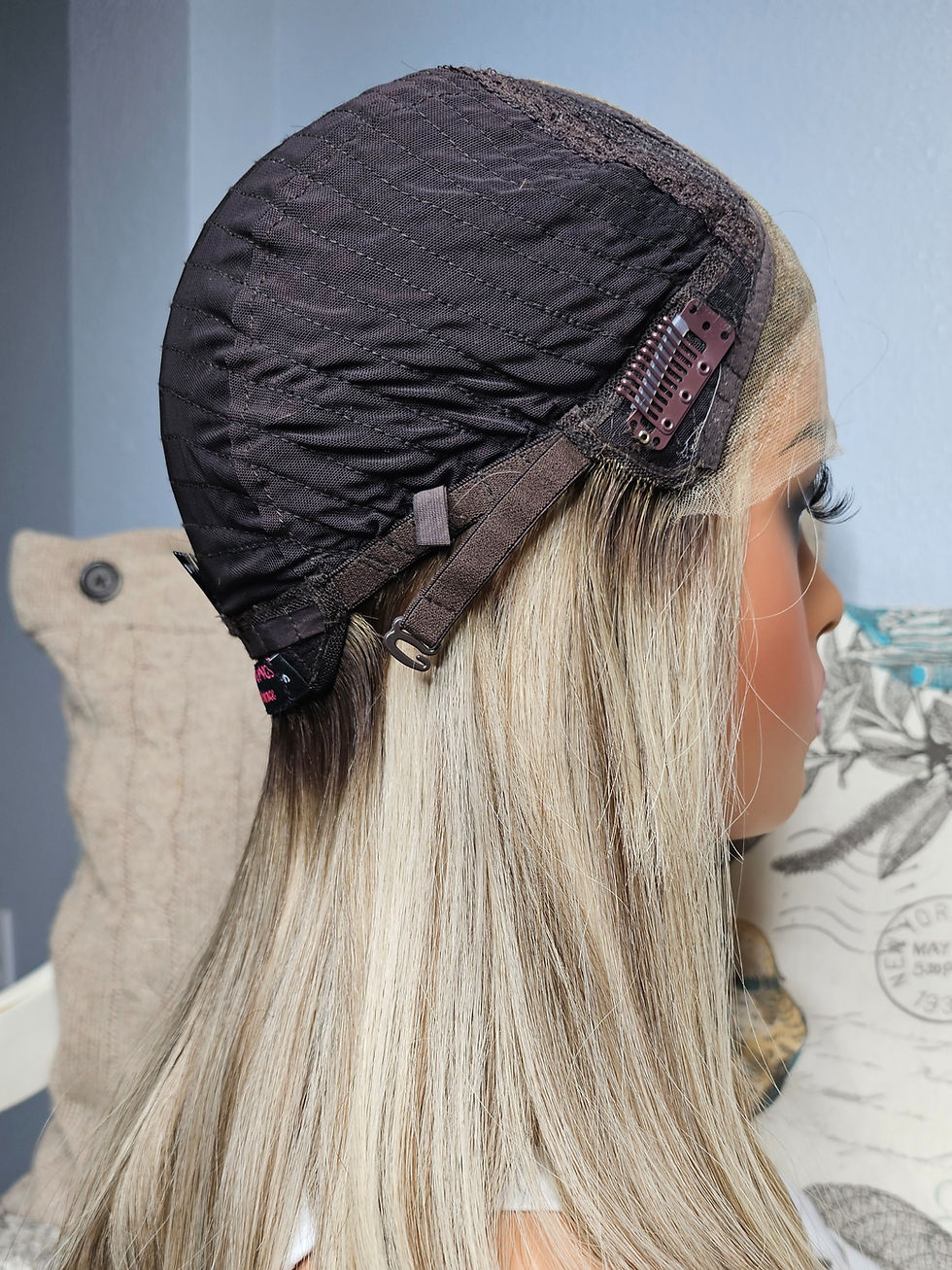 Thumbnail: *SABRINA* 20" Mongolian Lace Top Wig *Dimensional Blonde