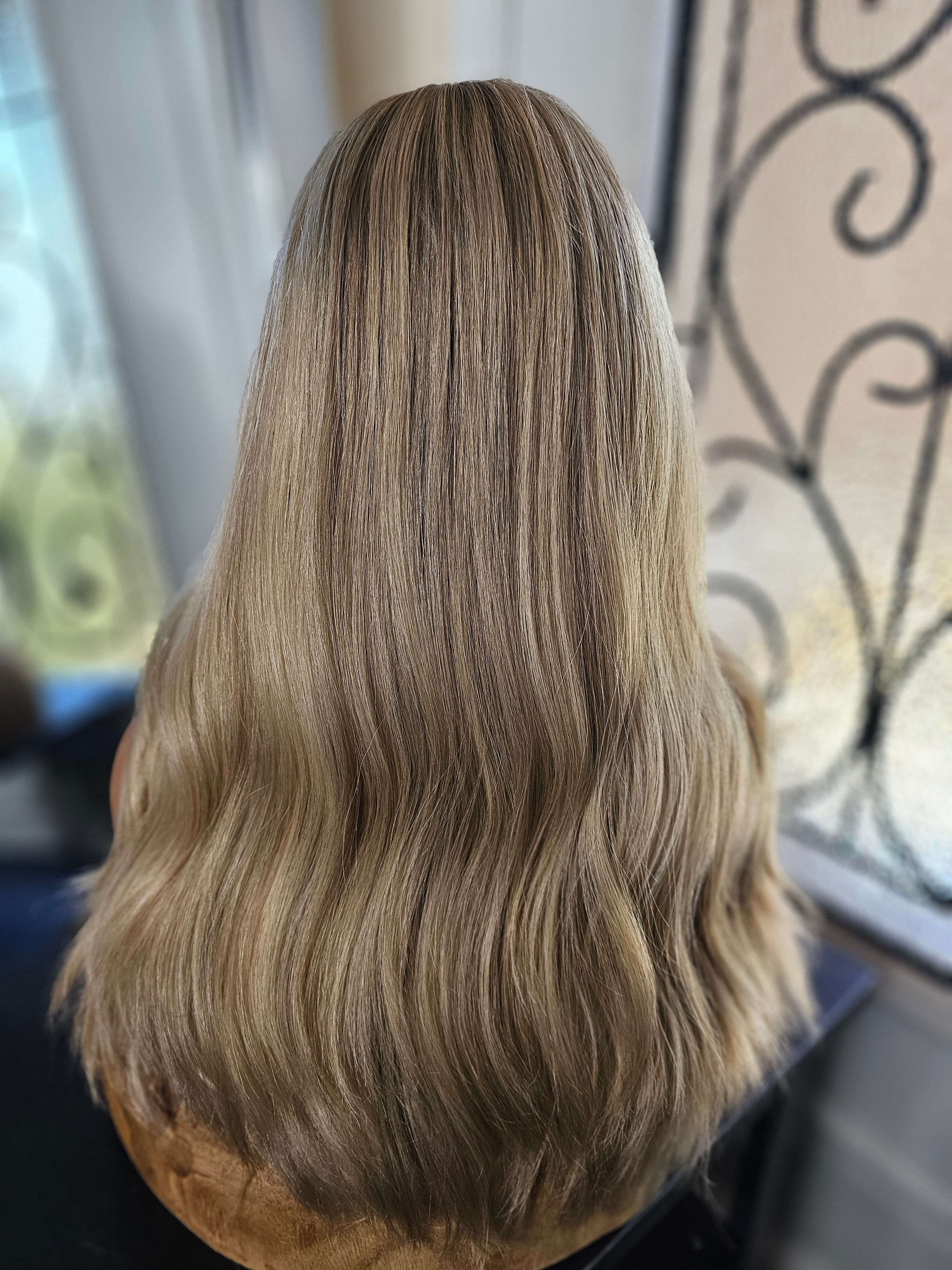 22" custom European lace top for Grace