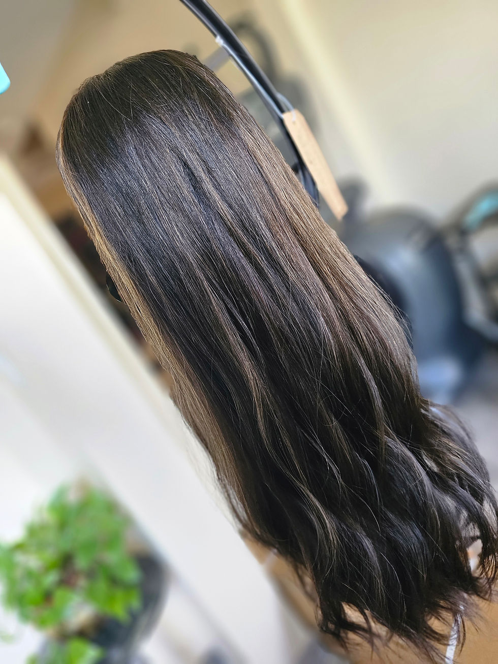 Thumbnail: *New* resell 24" Custom Lisa Grace Wigs in Cool Brunette *medium*