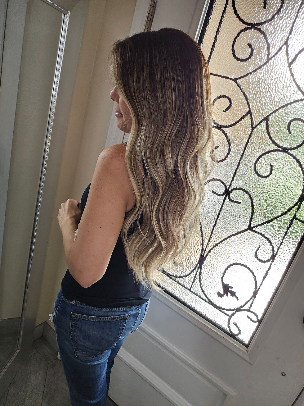 Thumbnail: INSTOCK small 25" 150% Custom Econo Budget Brazilian Lace Top Wig *ASPEN BRONDE*