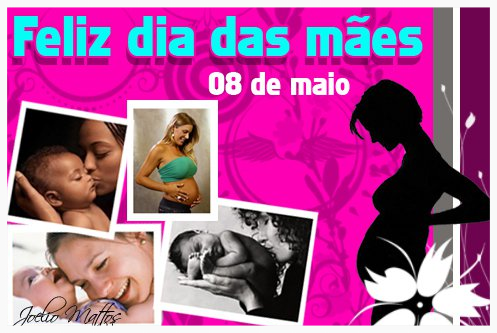 Feliz dia das Mães