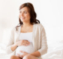 Smiling Pregnant Woman