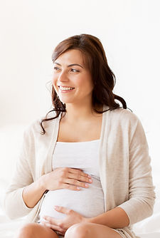 Smiling Pregnant Woman