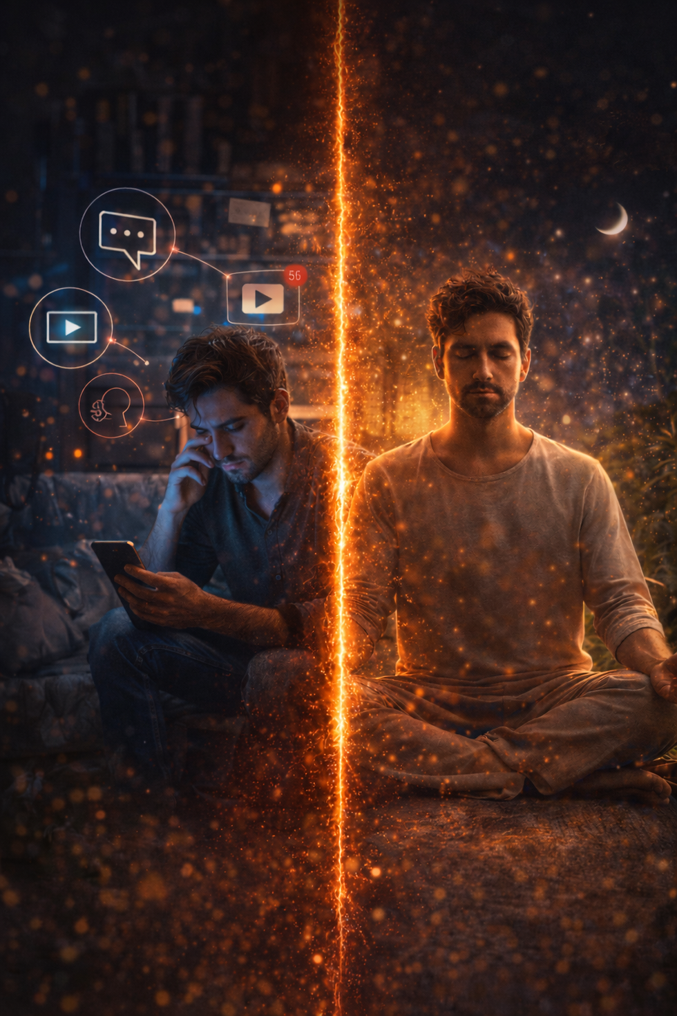 O silêncio que você evita… pode ser exatamente o que você precisa