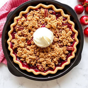 Sour Cherry Pecan Crumb