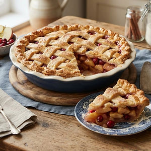 Apple Cranberry Pie