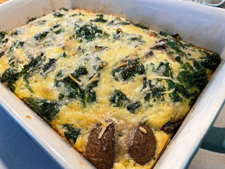 Kale & Mushroom Frittata