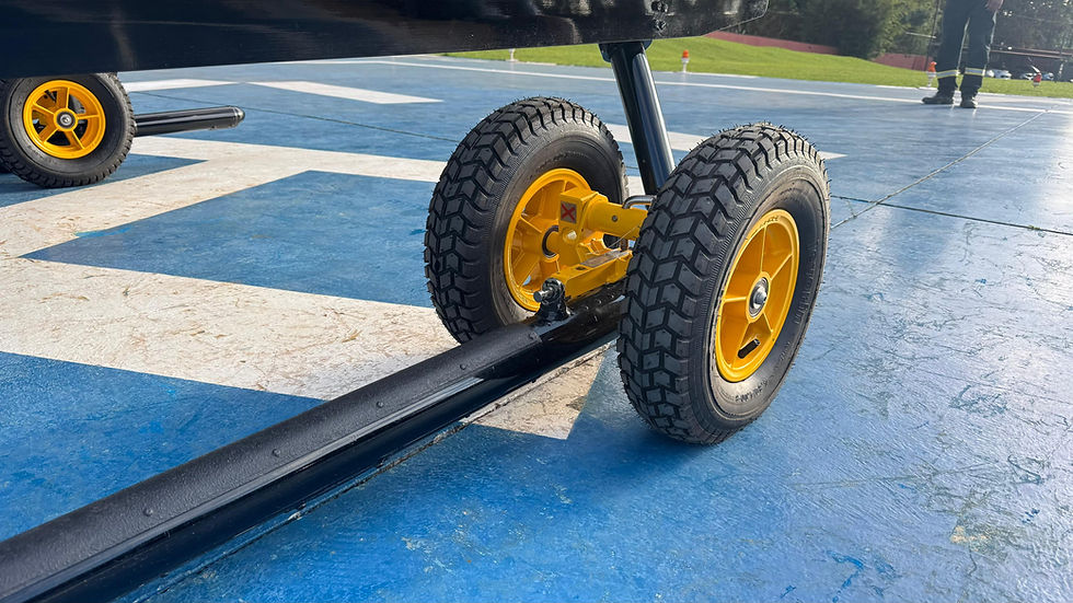 Thumbnail: HELIMOB | Helicopter Wheels | Bell 505 (HIGH SKID)