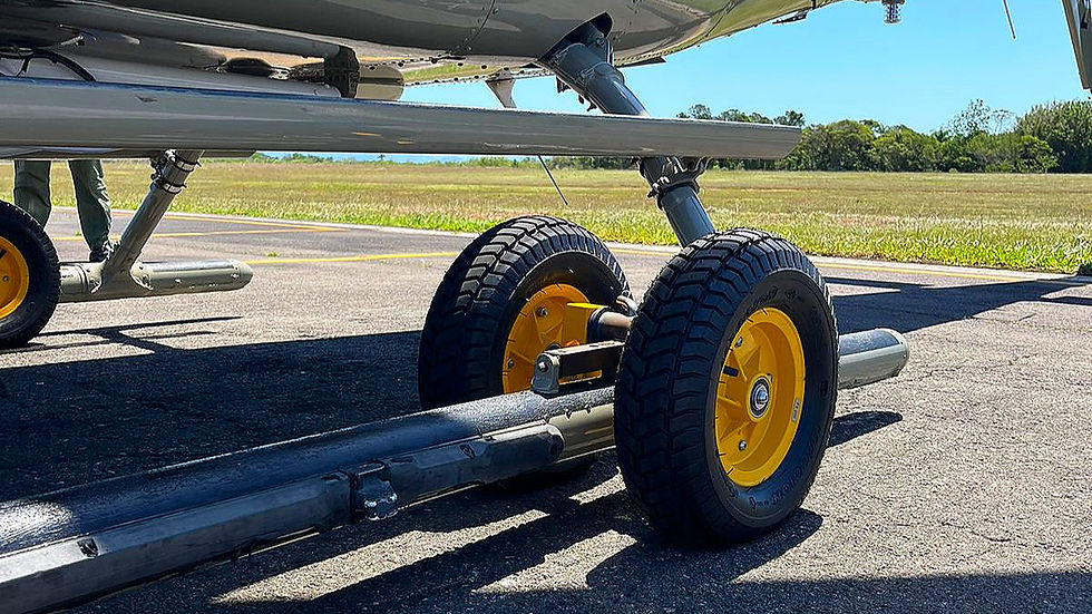 Miniatura: AW109 Trekker skid wheels