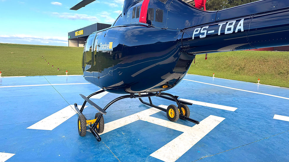 Miniatura: HELIMOB | Roda para Helicópteros | Bell 505 (Esqui alto)