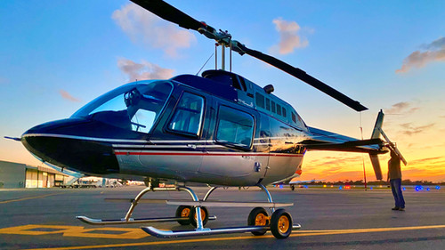 Helicopter Wheels | Helimob Line | Bell 206 Jet Ranger | Aeromob
