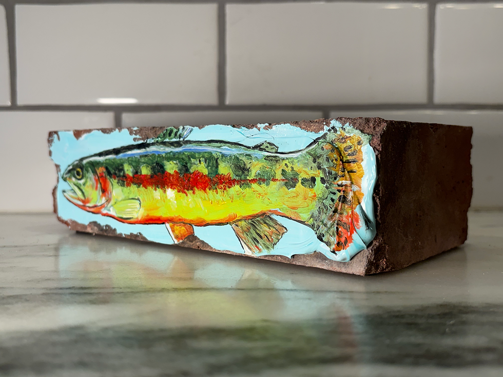 Thumbnail: Fish Brick Golden Trout #1
