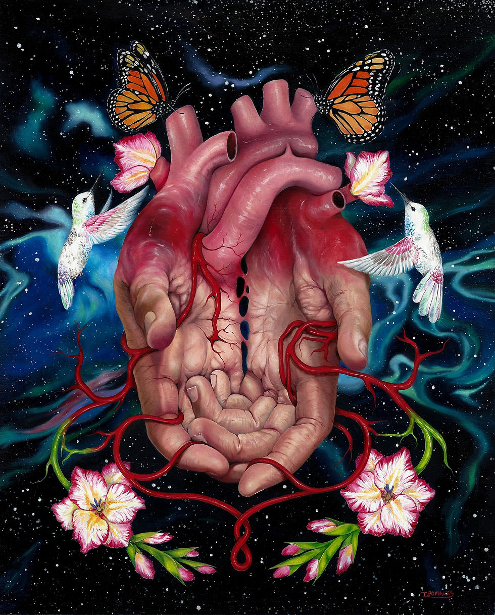 Tania Pomales, "I Give and Recieve"