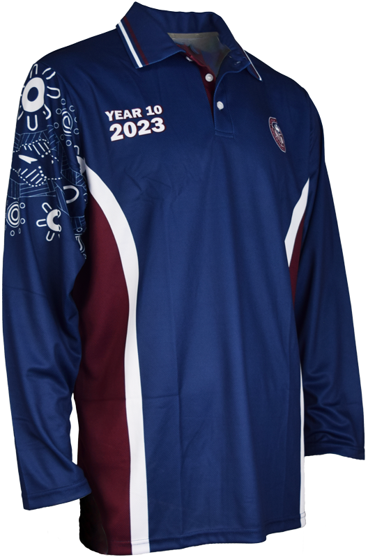 Thumbnail: Custom Polo McAuley CC 2023  | Sublimated School Senior Po