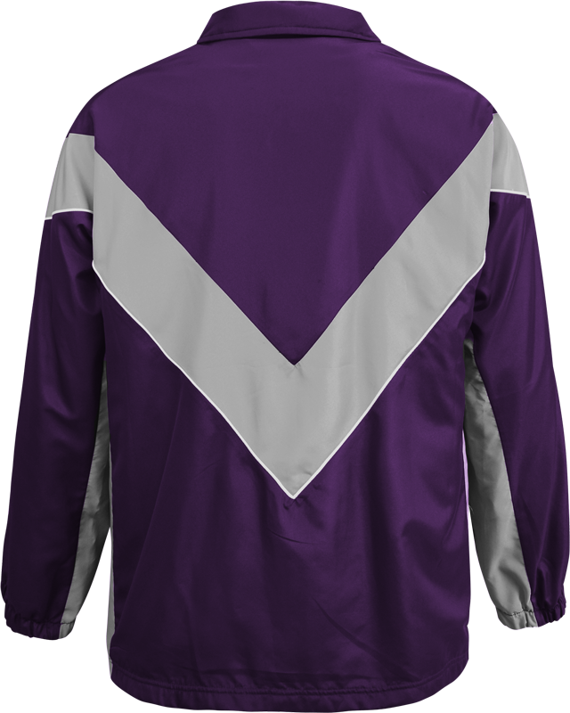School Sports Track Jacket Back View