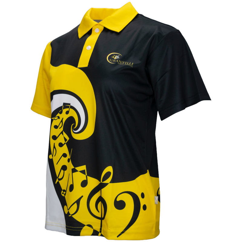 Thumbnail: MUS021 | Sublimated School Music Polo