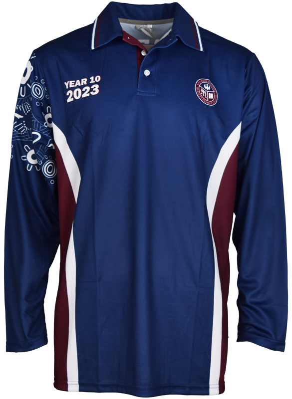 Custom Polo McAuley CC 2023  | Sublimated School Senior Po