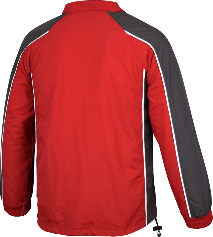 School Sports Track Jacket Back View