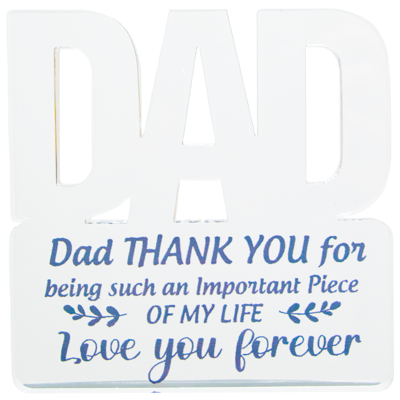 "Best Dad" Paper Weights