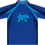 Thumbnail: Sublimated Sports House Polo Back View Blue