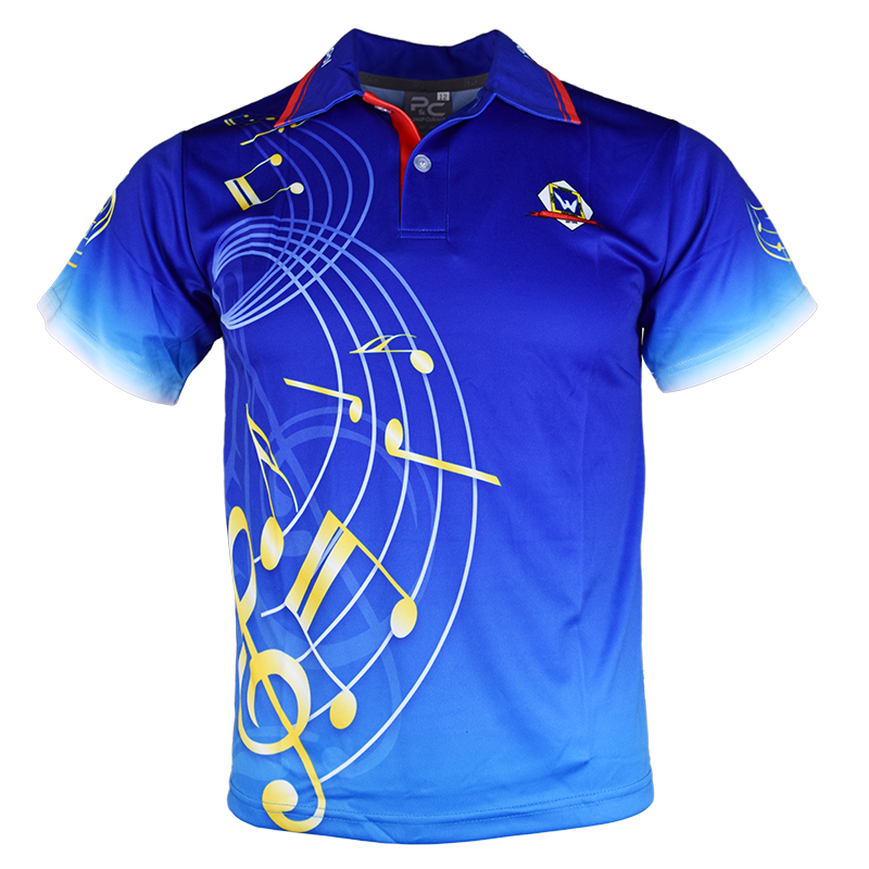 Thumbnail: MUS028 | Sublimated School Music Polo