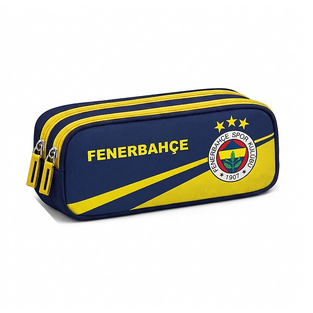 Fenerbahçe Çizgili Logolu Model - Lacivert