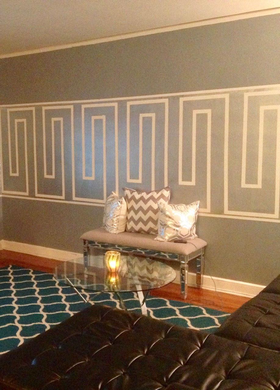 After - Livingroom Wall