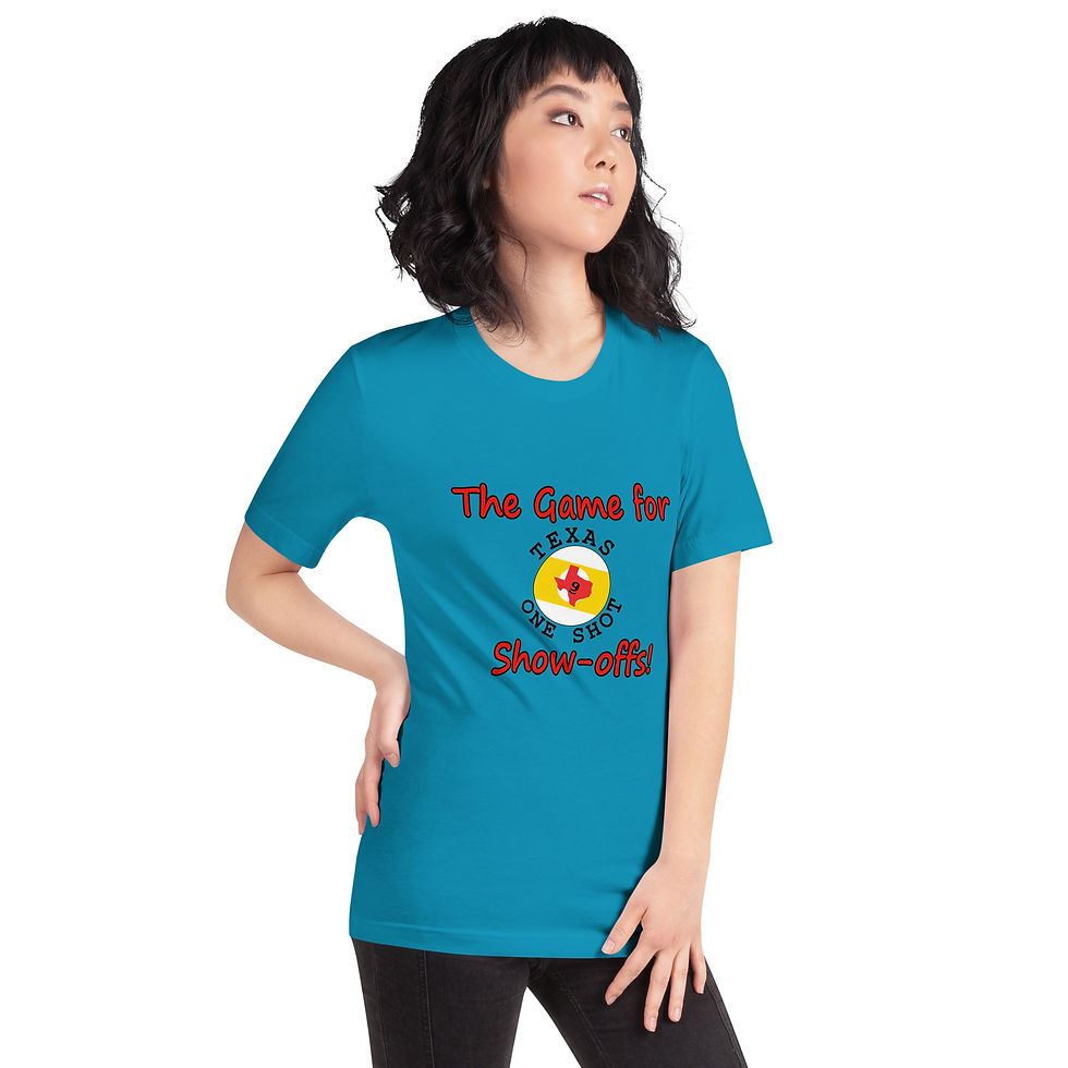 Thumbnail: The Game for Show-Offs! Unisex t-shirt