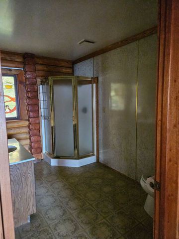 2nd floor - 1 Bath, shower, toilet and sink, Waterfront Homestead for sale, Kupreanof Island Alaska