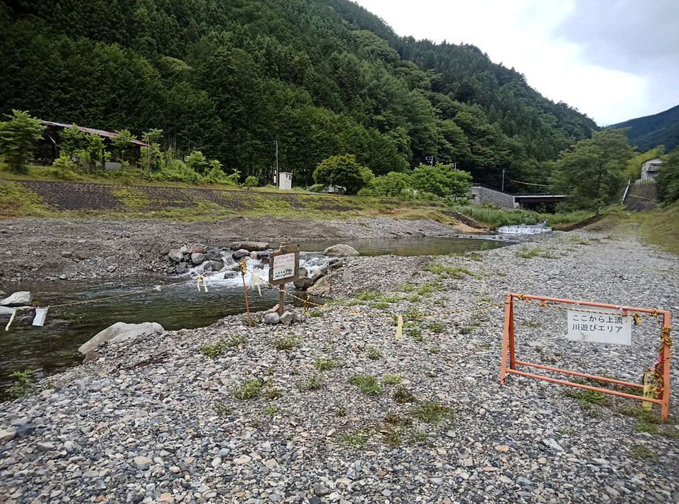 川遊びエリア開放のお知らせ